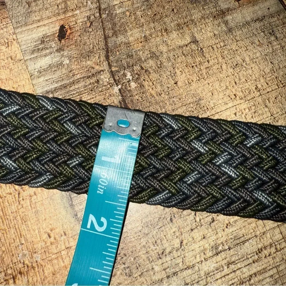 Danbury braided elastic stretch golf belt size M
